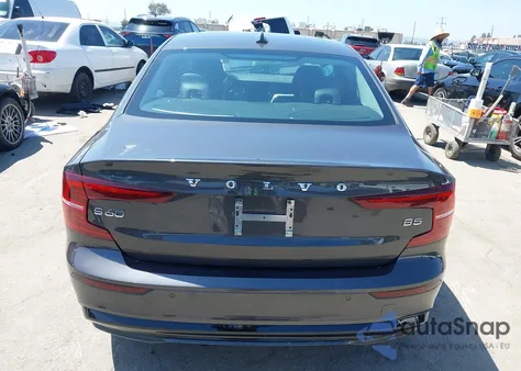 2024 Volvo S60 B5 Core Dark Theme from USA, damaged, VIN 7JRL12FKXRG296326